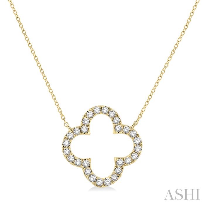 CLOVER DIAMOND NECKLACE