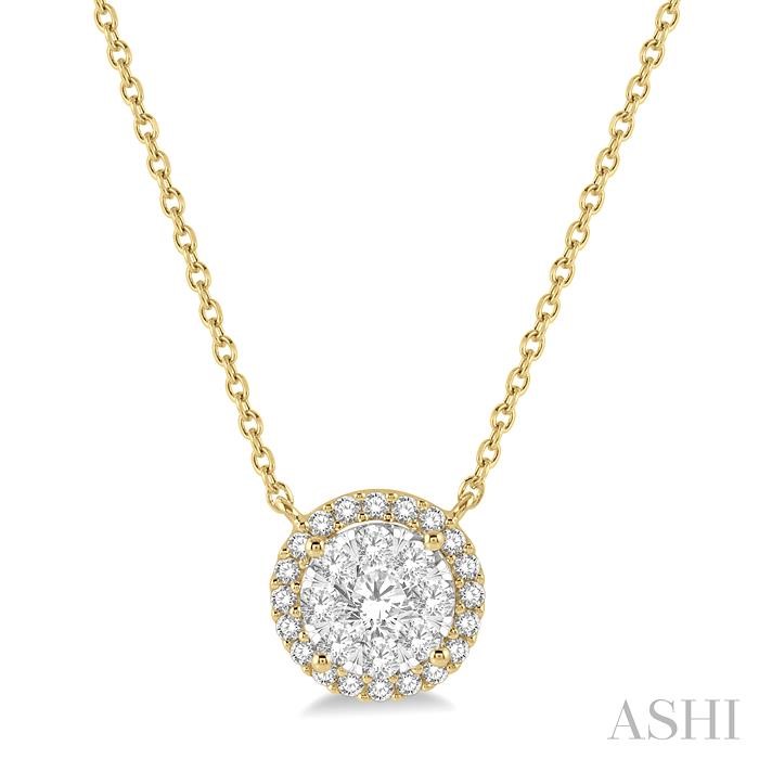 HALO LOVEBRIGHT ESSENTIAL DIAMOND NECKLACE