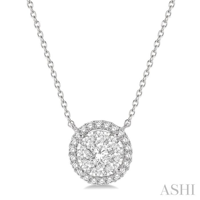 HALO LOVEBRIGHT ESSENTIAL DIAMOND NECKLACE