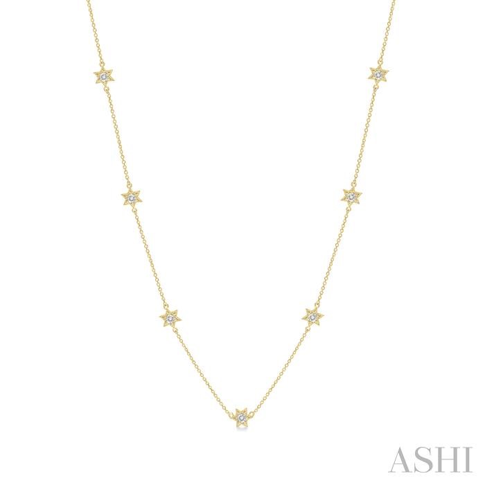 STAR DIAMOND STATION NECKLACE