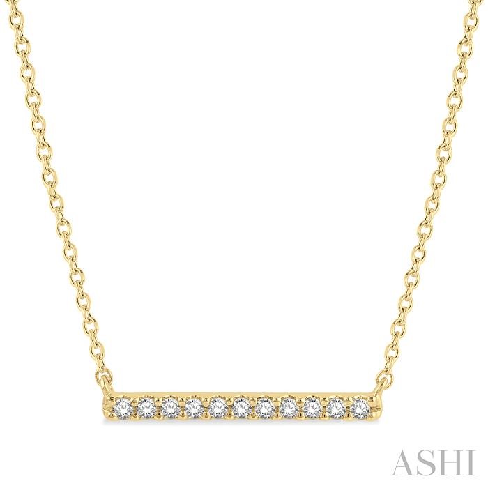 BAR PETITE DIAMOND NECKLACE