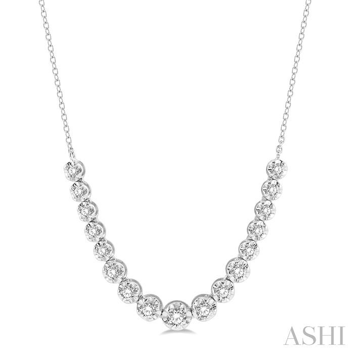 ILLUSION DIAMOND NECKLACE