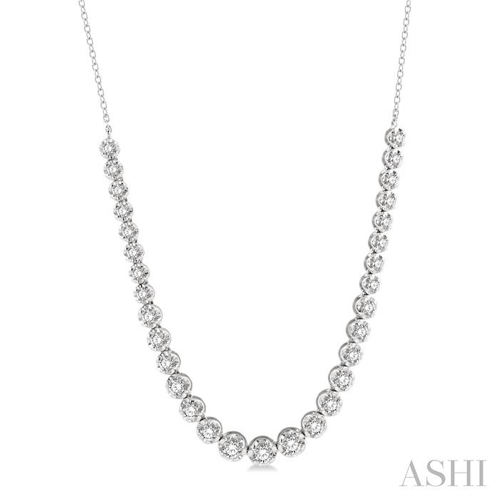 ILLUSION DIAMOND NECKLACE