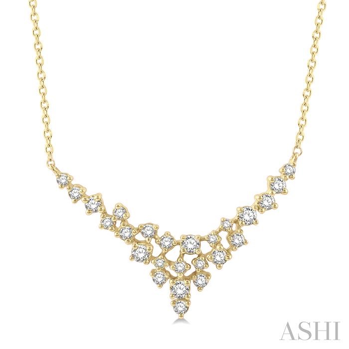 SCATTER DIAMOND NECKLACE